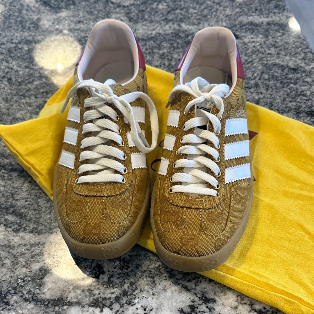 Gucci adidas gazelles